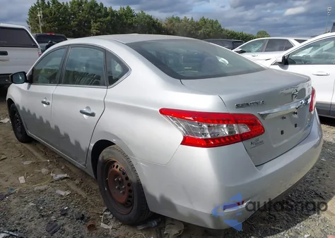 2014 Nissan Sentra S from USA, damaged, VIN 3N1AB7APXEY217431
